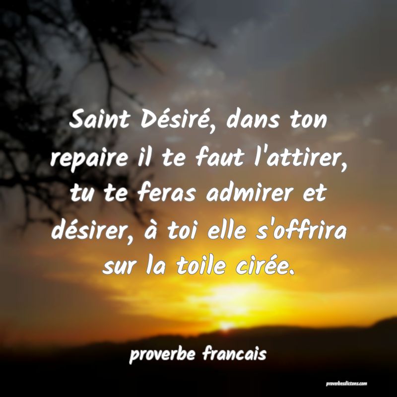 Saint Desire Dans Ton Repaire Il Te Faut L Atti