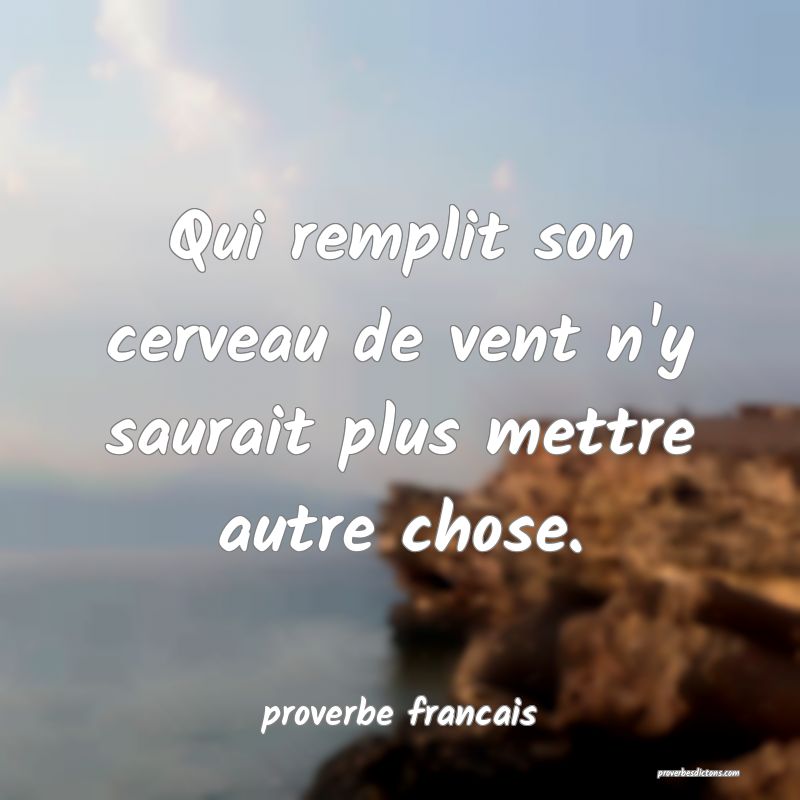 Suivant Le Vent Il Faut Mettre La Voile