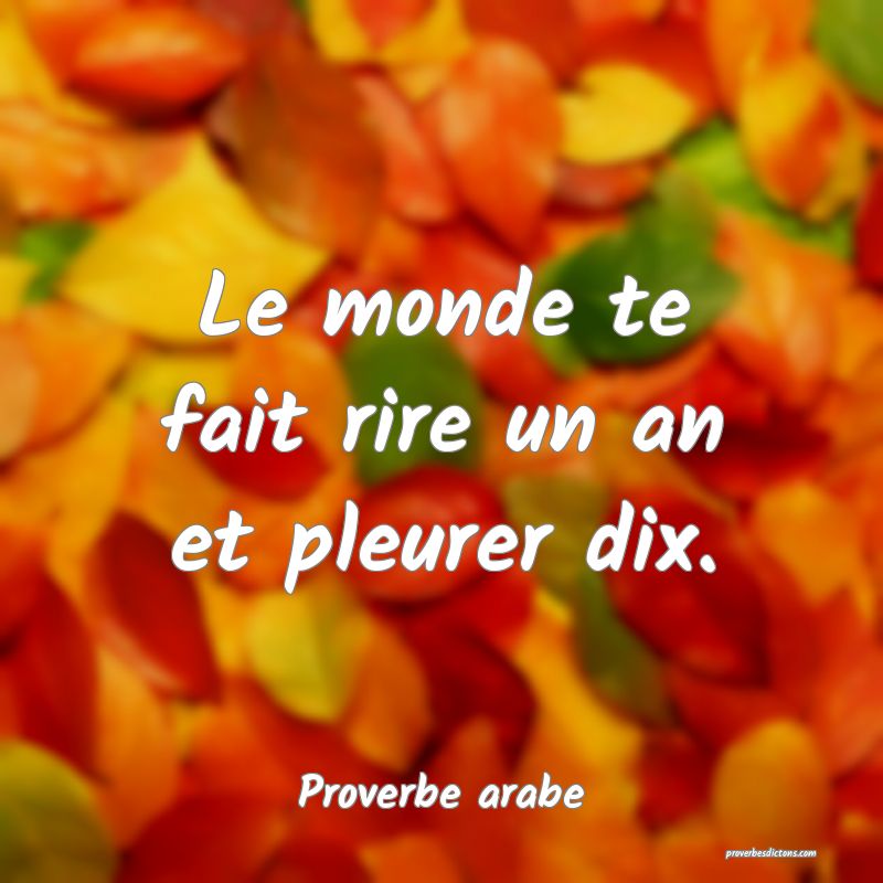 Il Faut Rire Pour Ne Pas Pleurer