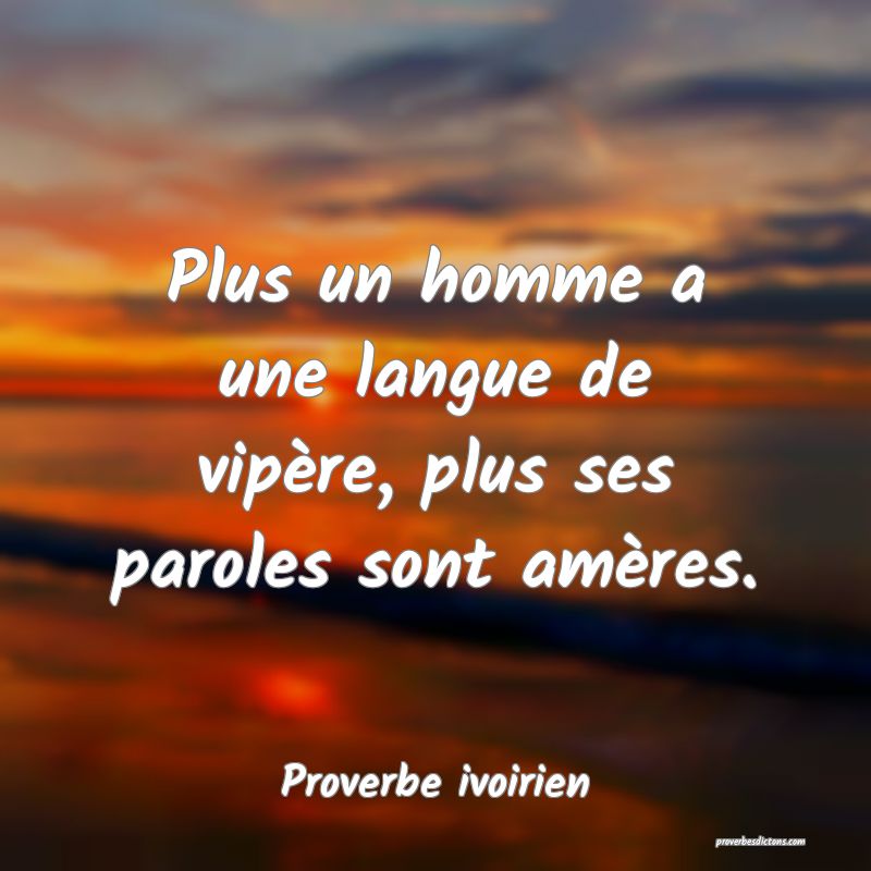 Les Larmes Qui Coulent Sont Ameres Mais Plus Am