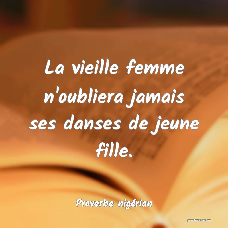 La Vieille Femme N Oubliera Jamais Ses Danses De J