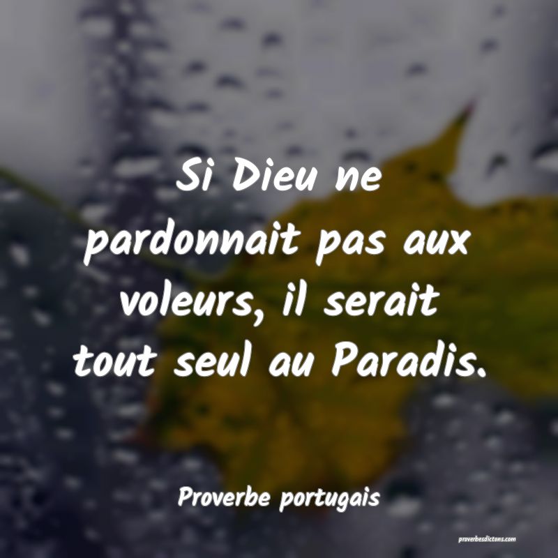 [49] Proverbe Portugais Dieu Télécharger