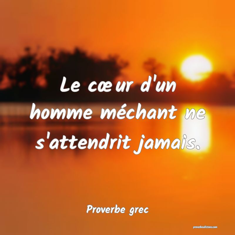 Les Injures Du Mechant N Atteignent Point L Homme