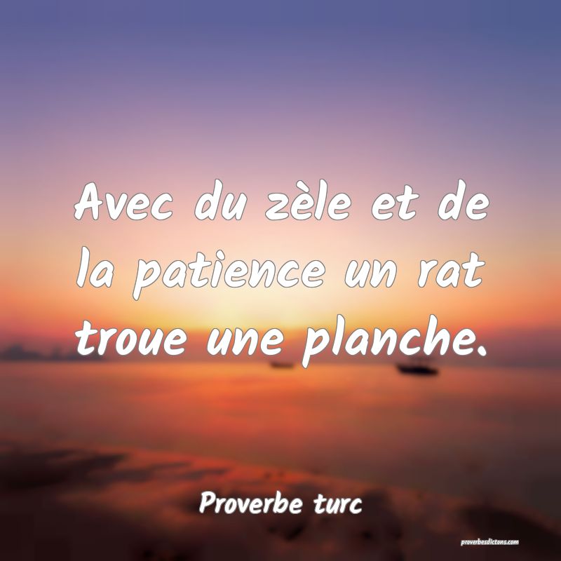 La Patience Est La Cle De La Joie