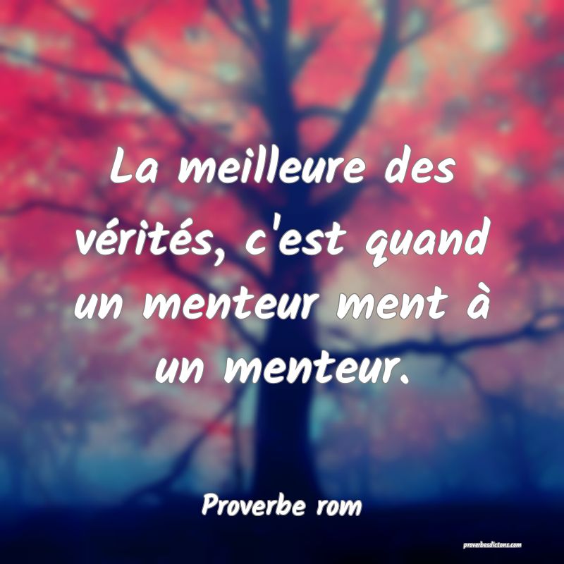 Le Menteur Et L Hypocrite Sont Chasses