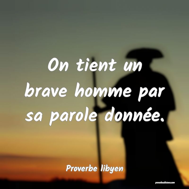 La Dignite De L Homme Est Dans La Parole Donnee