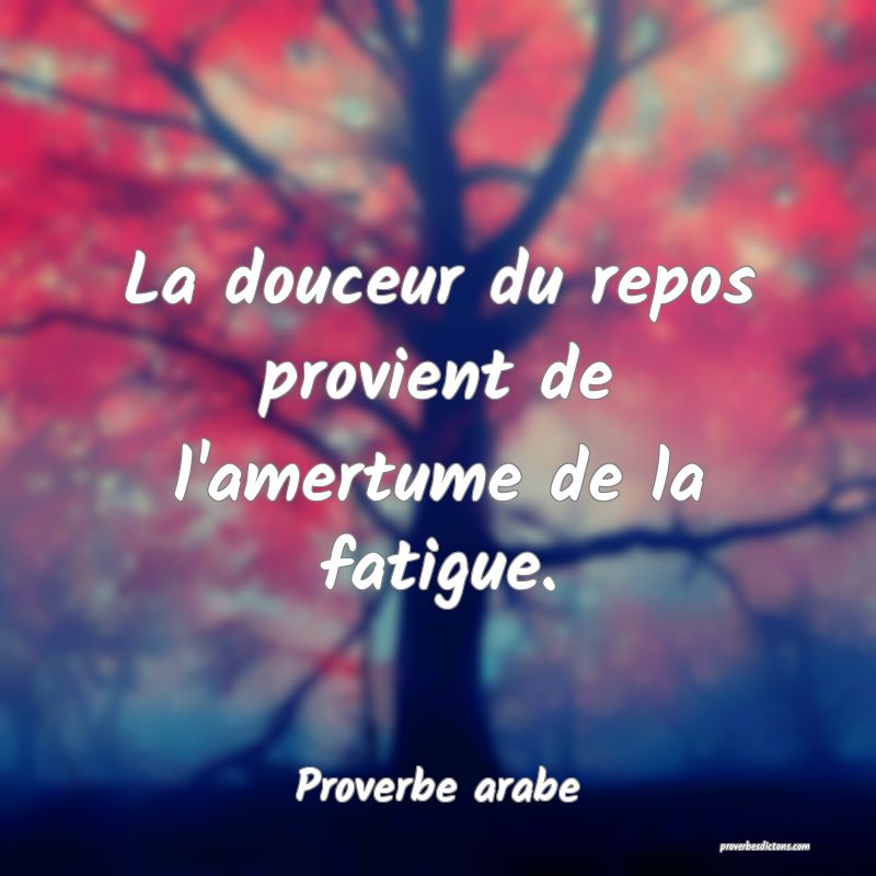 La Fatigue Est La Ruine Du Corps Et L Inquietude