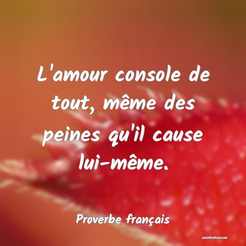 La Crainte Et L Amour Ne Mangent Pas Au Meme Plat