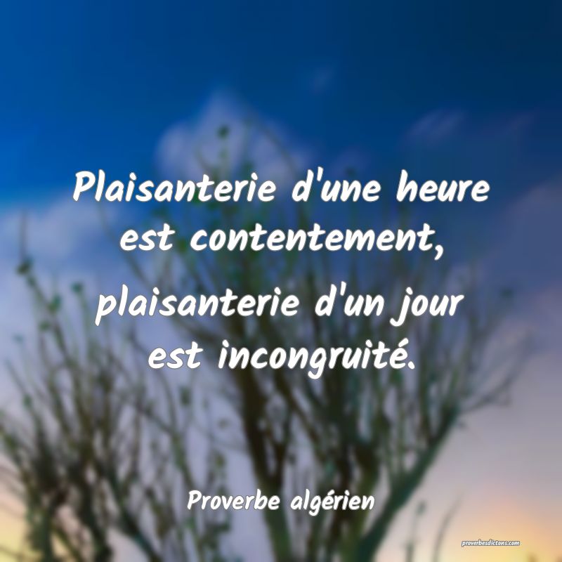 Plaisanterie D Une Heure Est Contentement Plaisan