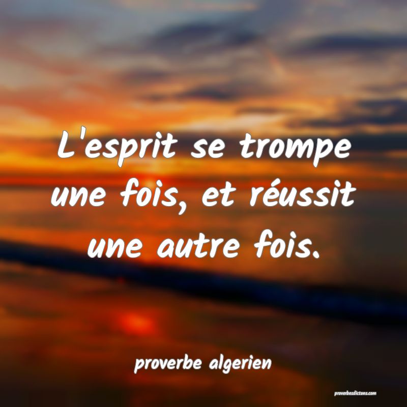 L Orphelin Ne Reussit Une Chose Qu Apres L Avoir