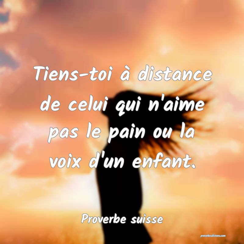 Tiens Toi A Distance De Celui Qui N Aime Pas Le P